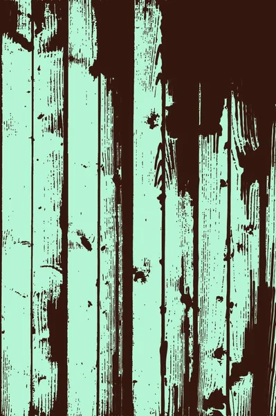 Grunge Δύο Χρώματα Ξύλινο Μοτίβο Τοίχο Εικονογράφηση Διανύσματος — Διανυσματικό Αρχείο