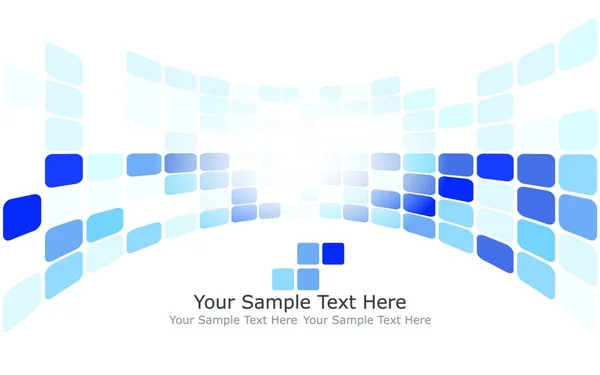 Checkered Bakgrund Med Textutrymme Perfekt Balanserade Färger Blue Tone Lämplig — Stock vektor