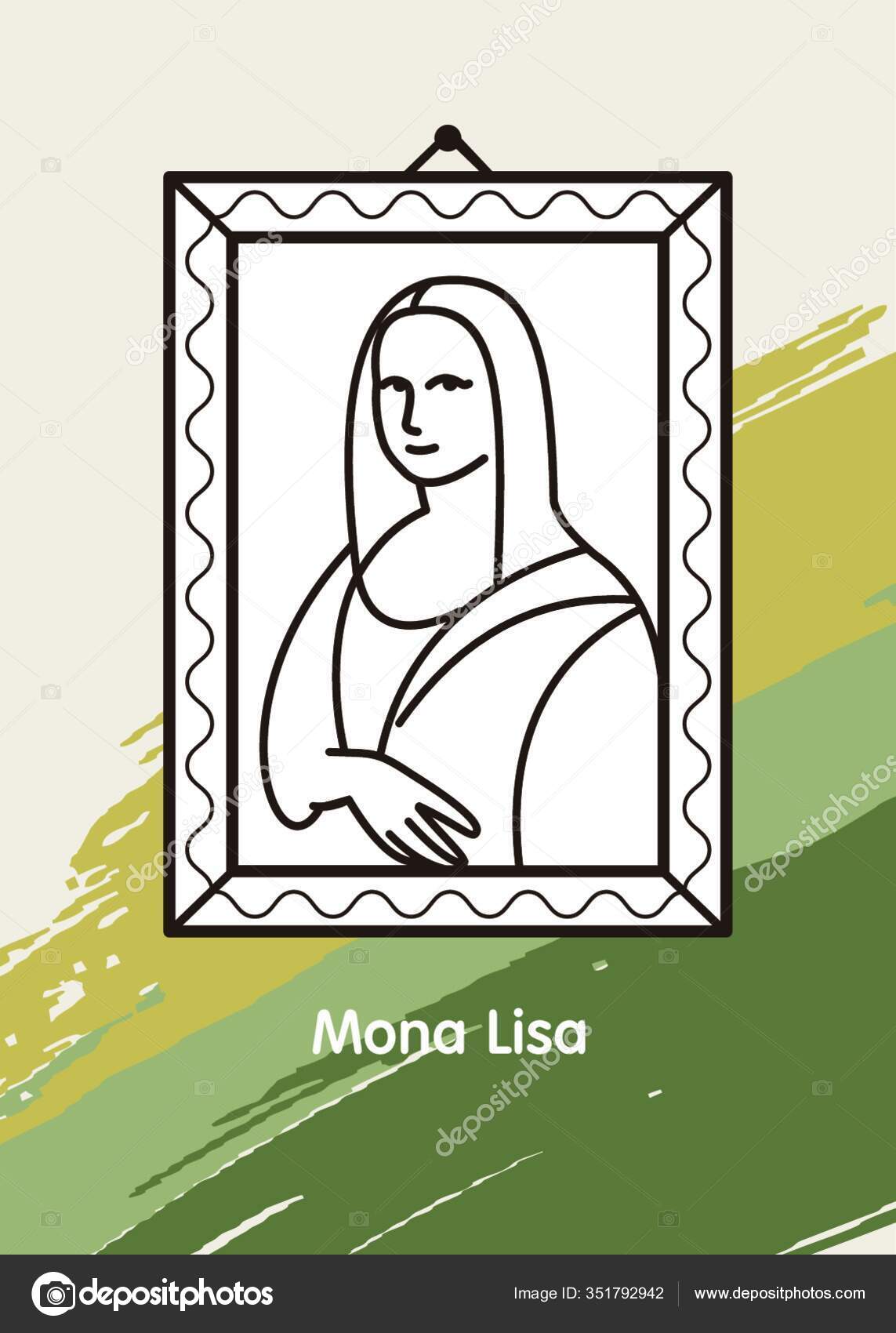 Мона Лиза иконка