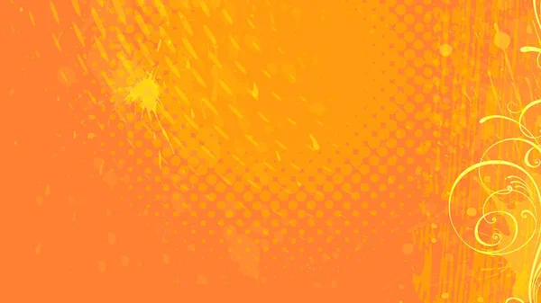 ワイドフォーマットの花のグランジの背景 透明性のあるグラデーションのないベクトルEps10 テキスト用の場所 夏か春のテーマ 発表の背景 デジタル壁紙花の背景ベクトル — ストックベクタ