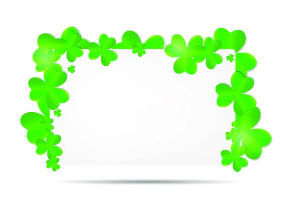 Saint Patrick Day Background Vector Illustration — Stock Vector