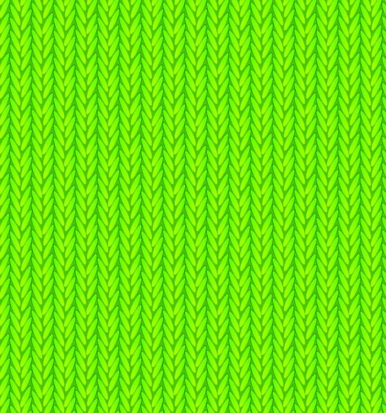 Πράσινο Πουλόβερ Υφής Φόντο Εικονογράφηση Διανύσματος Eps10 — Διανυσματικό Αρχείο