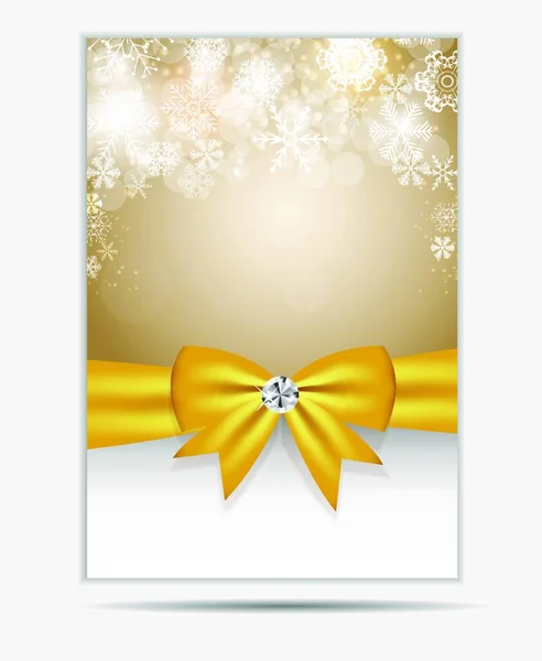 Christmas Snowflakes Website Banner Card Background Vetor Ilustração Eps10 —  Vetores de Stock