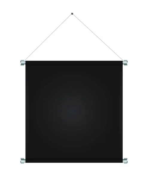 Textile Banner Mit Kopierraum Vektorillustration Eps10 — Stockvektor