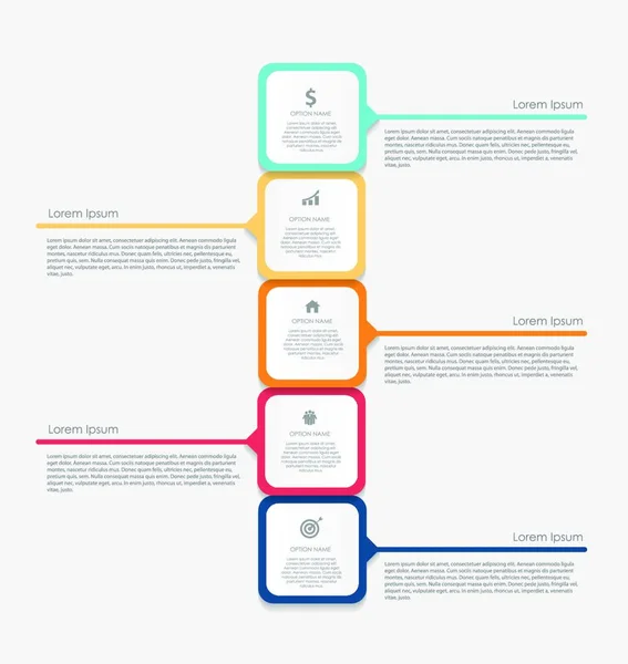 Elementos Design Infográfico Para Sua Ilustração Vetorial Negócios —  Vetores de Stock