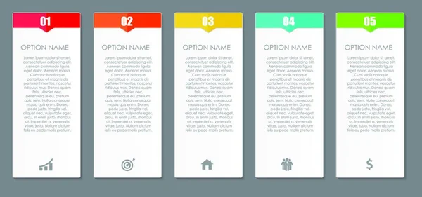 Elementos Design Infográfico Para Sua Ilustração Vetorial Negócios —  Vetores de Stock