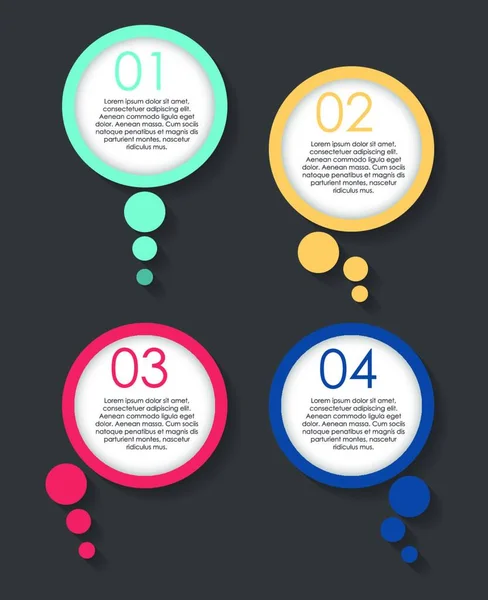 Elementos Design Infográfico Para Sua Ilustração Vetorial Negócios —  Vetores de Stock