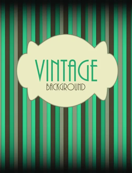 Retro Vintage Background Template Vector Illustration Eps10 — Stock Vector