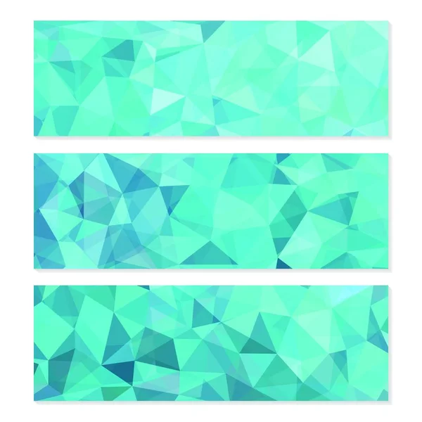 Ensemble Décors Géométriques Polygonaux Abstraits Illustration Vectorielle Ensemble Décors Géométriques — Image vectorielle