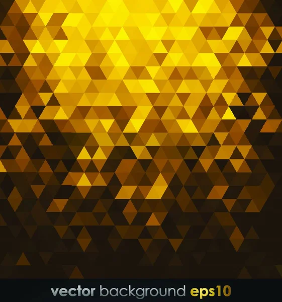 Abstraktní Banner Trojúhelníkem Tvarů — Stockový vektor