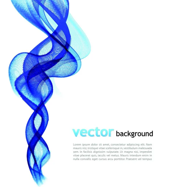 Plantilla Vector Colorido Abstracto Ondulado Fondo Eps10 — Archivo Imágenes Vectoriales