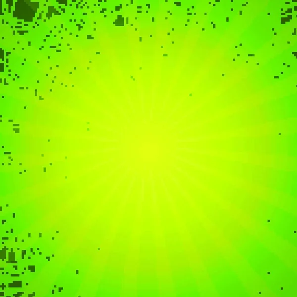 Fond Vectoriel Grunge Vert Abstrait — Image vectorielle