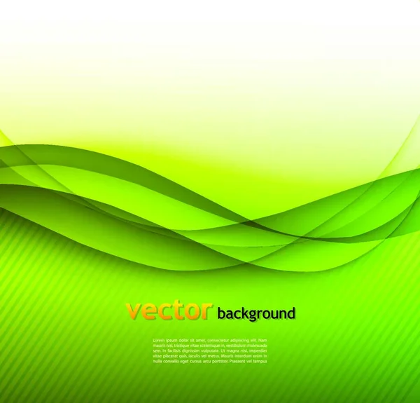 Modelo Vetorial Colorido Abstrato Fundo Ondulado Eps10 — Vetor de Stock