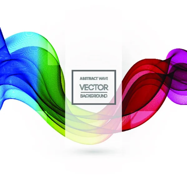 Vector Abstrato Linhas Curvas Fundo Modelo Design Brochura Abstrato Linhas — Vetor de Stock