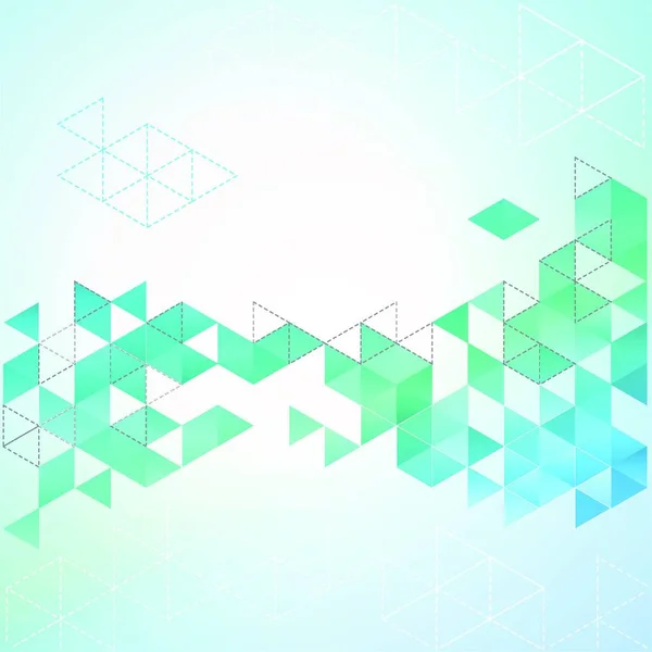 Vektor Abstrakter Geometrischer Hintergrund Mit Dreieck Vektorfarbe Abstrakt Geometrisches Banner — Stockvektor