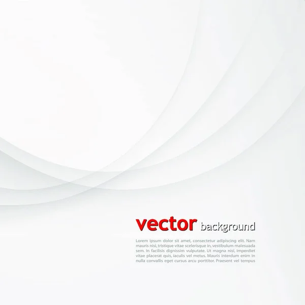Witte Elegante Zakelijke Achtergrond Eps Vectorillustratie — Stockvector