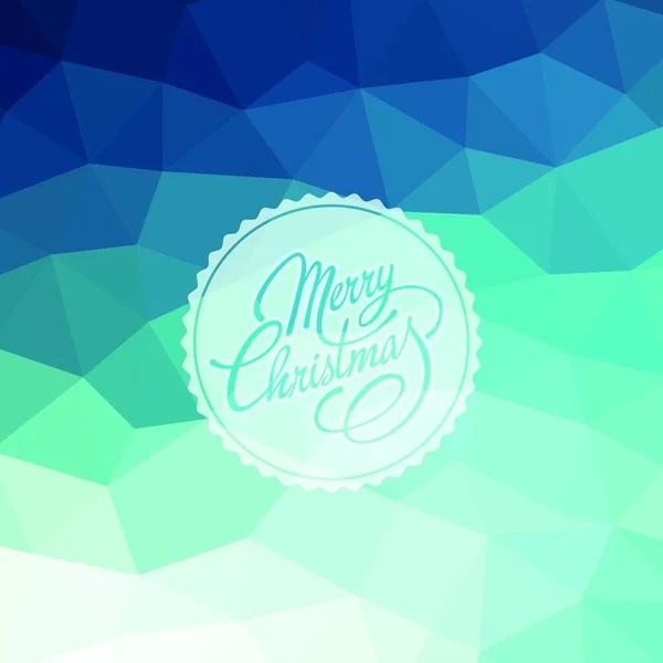 Feliz Navidad Lettering Design Ilustración Vectorial Eps — Vector de stock