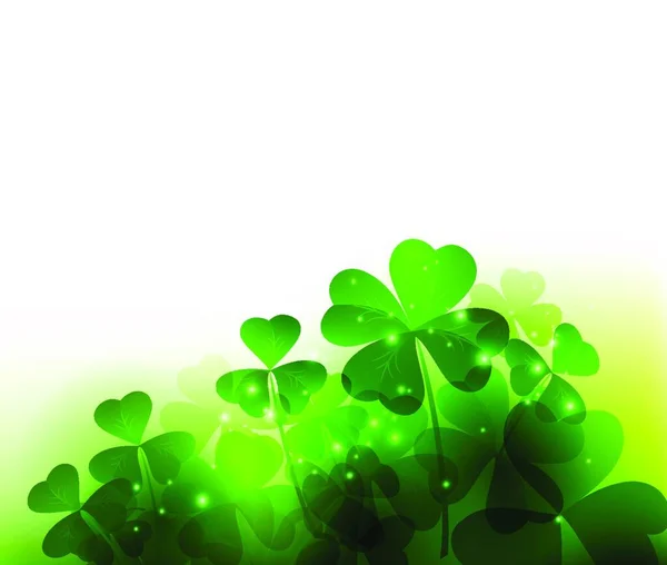 Felice Santo Patricks Day Sfondo Vettore Felice Santo Patricks Day — Vettoriale Stock