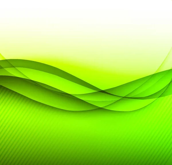 パンフレットのデザインのためのカラフルな緑の線のベクトル背景 カラフルな緑の線のベクトルの背景 — ストックベクタ