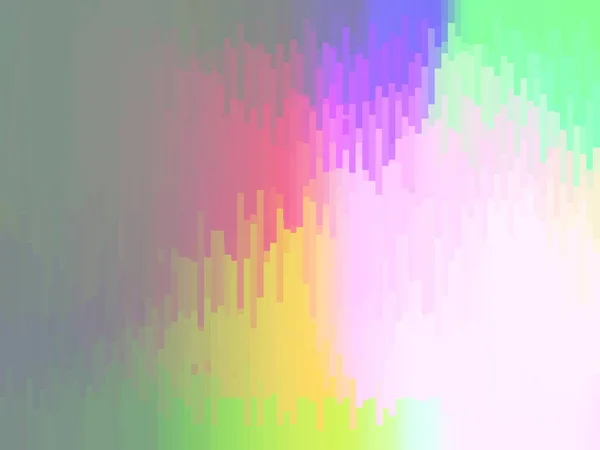 Vector Ritmische Kleurrijke Rechthoek Tegels Gradiënt Effect — Stockvector