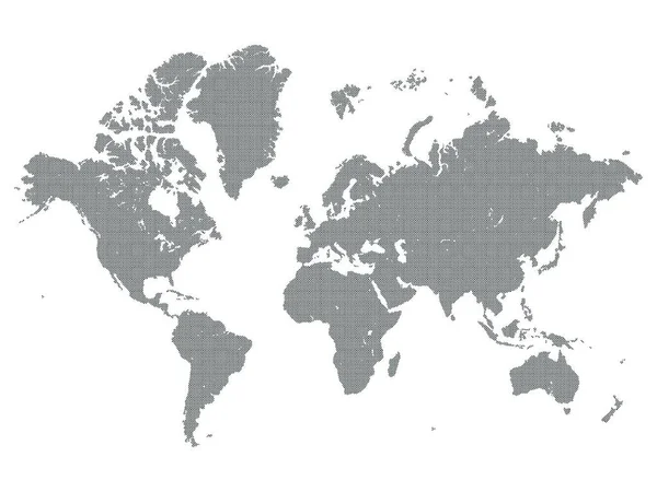 Terre Carte Terre Fond Carte Monde — Image vectorielle
