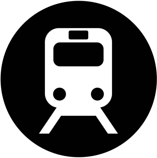 Järnvägstransport Tåg — Stock vektor