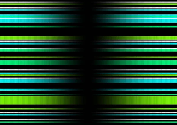 Zelené Modré Abstraktní Pozadí Efektem Stuhy — Stockový vektor