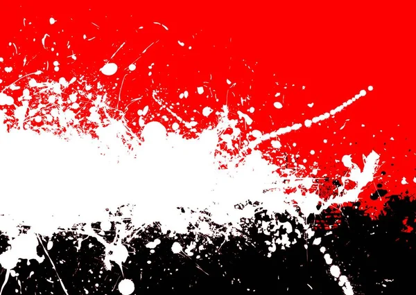 Vörös Fekete Absztrakt Háttér Tinta Hibajelek — Stock Vector