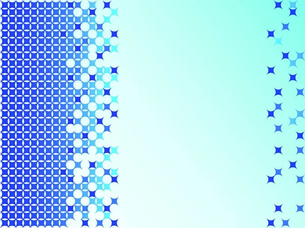 Fundo Azul Com Pixels Ilustração Eleitor — Vetor de Stock