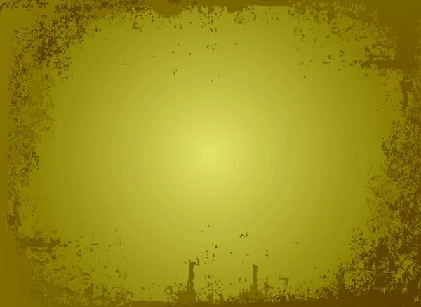 Εικονογραφημένο Φόντο Ενός Φύλλου Χρυσής Περγαμηνής Ιδανικό Για Την Τοποθέτηση — Διανυσματικό Αρχείο