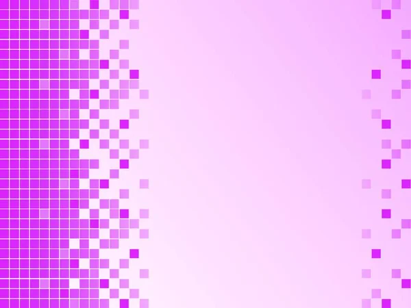 Pink Background Pixels — Stock Vector
