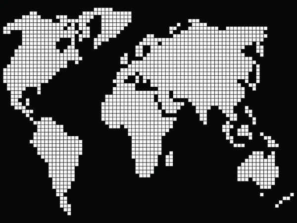 世界地图 复制空间 — 图库矢量图片