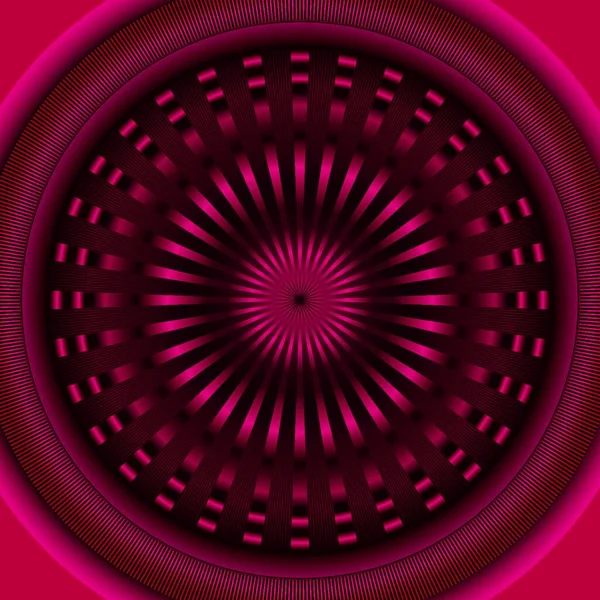 Fundo Abstrato Com Círculos Concêntricos Roxos Rosa —  Vetores de Stock