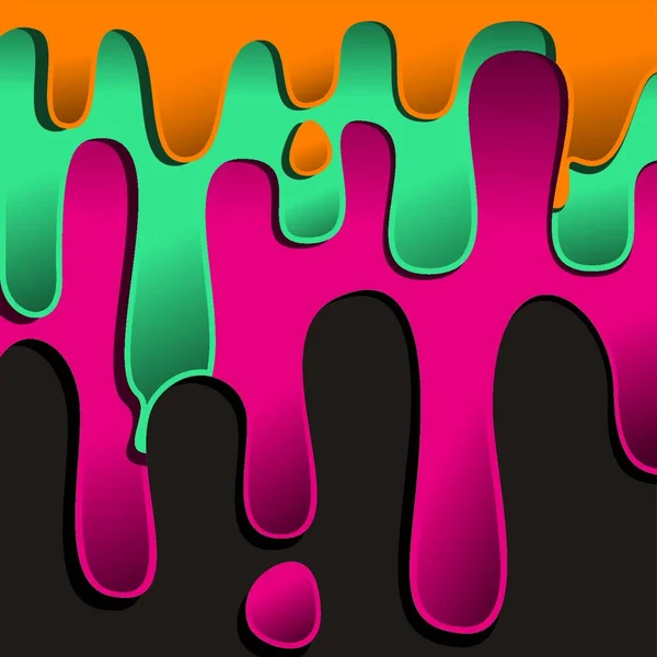 Illustration Vectorielle Peinture Colorée — Image vectorielle