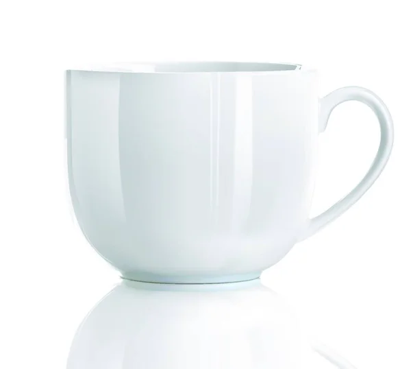 Vektör Çizim Gerçekçi Serin Çay Bardağı Beyaz Zemin Üzerine — Stok Vektör