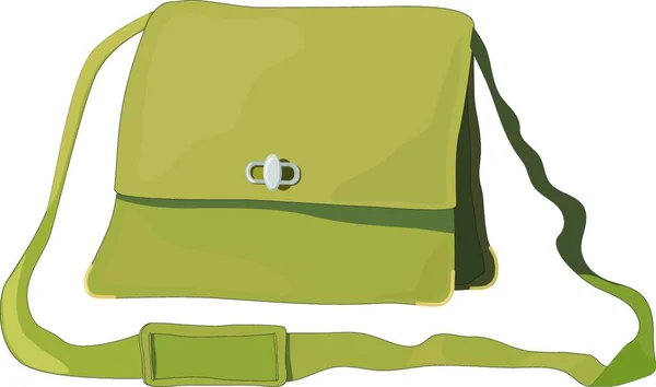 Vektorillustration Der Alten Tasche — Stockvektor