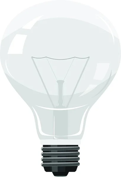 Lampa Elektryczna Spiralna — Wektor stockowy