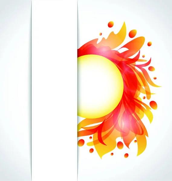 Ilustração Floral Colorido Fundo Transparente Vetor —  Vetores de Stock