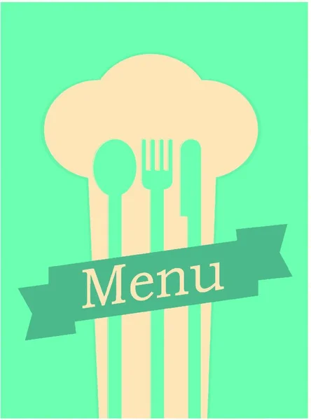 Ресторанне Меню Ретро Плакат — стоковий вектор