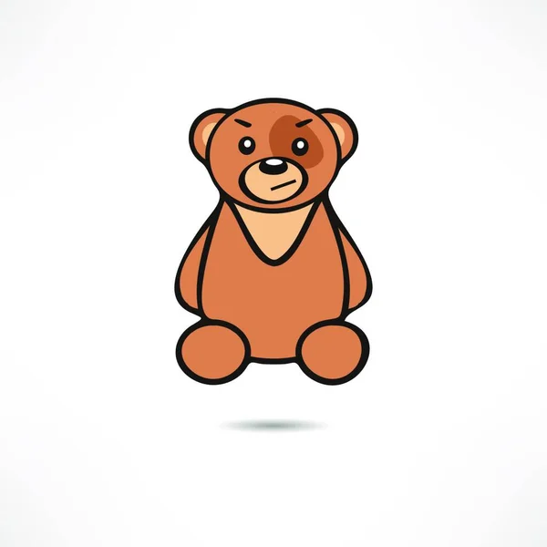 Niebezpieczne Niedźwiedzie Drapieżniki — Wektor stockowy