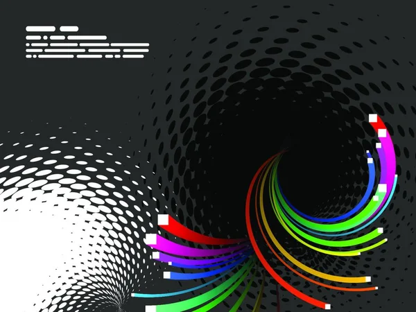 Abstracte Achtergrond Vector Kleurrijke Strepen — Stockvector