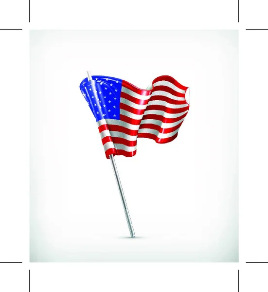 Bandeira Dos Estados Unidos —  Vetores de Stock