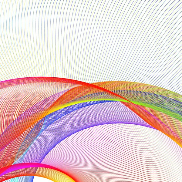 Fundo Abstrato Vetor Ondas Estilizadas Lugar Para Texto —  Vetores de Stock