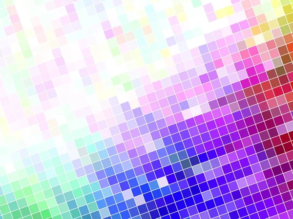 Fond Abstrait Mosaïque Colorée Vecteur Sans Dégradé — Image vectorielle