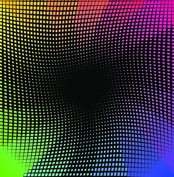 다채로운 하프톤 그라데이션 — 스톡 벡터