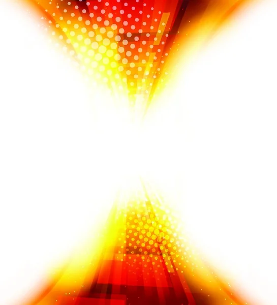 Leuchtend Orangefarbenen Hintergrund Abstrakte Darstellung — Stockvektor