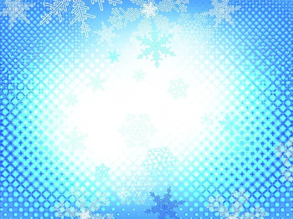 Vánoce Krásné Pozadí Sněhové Vločky Vektor Eps — Stockový vektor