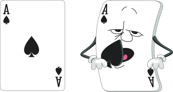 Vector Emotional Playing Card Set — vektorikuva