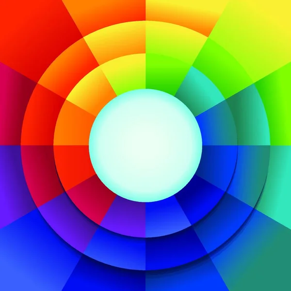 Fondo Abstracto Vectorial Colores Arco Iris Con Espacio Copia Para — Archivo Imágenes Vectoriales