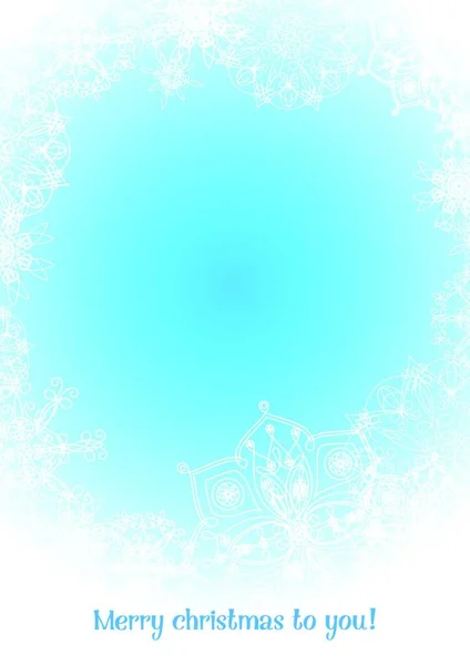 Christmas Background New Year Vector Illustration — Stock Vector